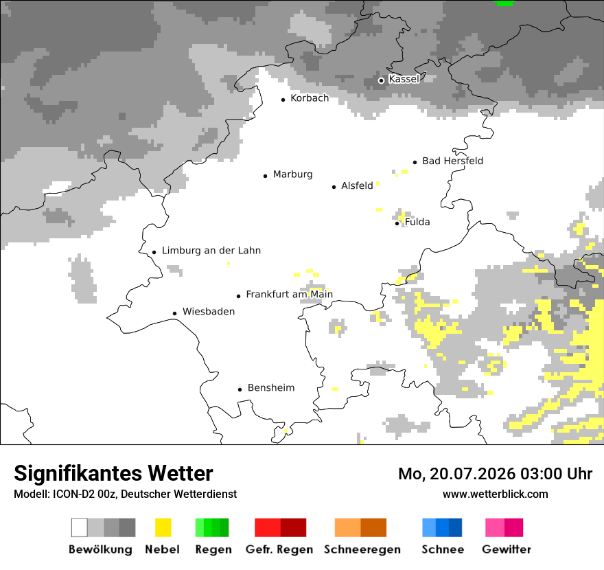 Signifikantes Wetter