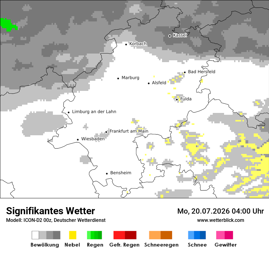 Signifikantes Wetter
