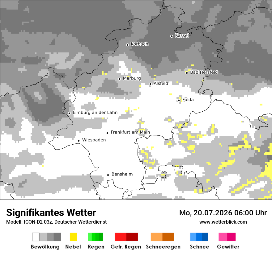 Signifikantes Wetter