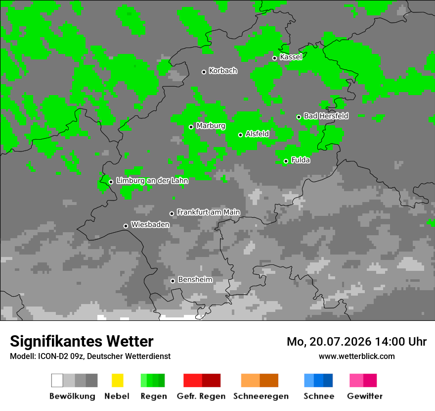 Signifikantes Wetter