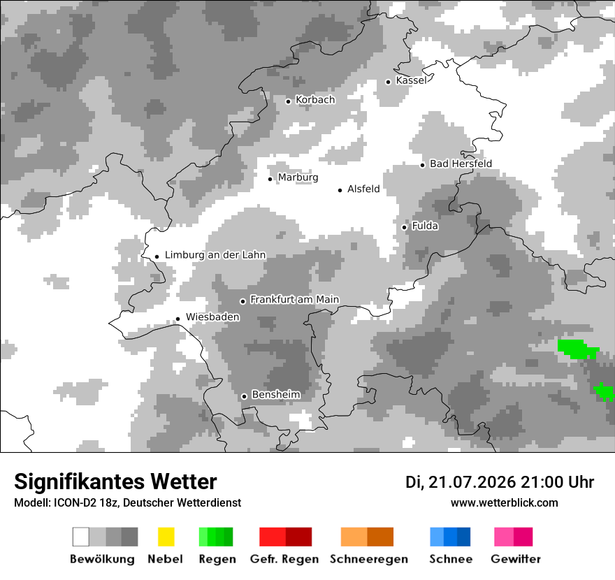 Signifikantes Wetter