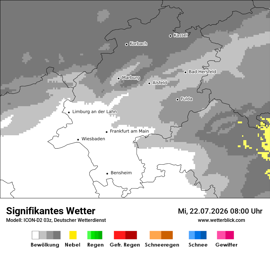Signifikantes Wetter