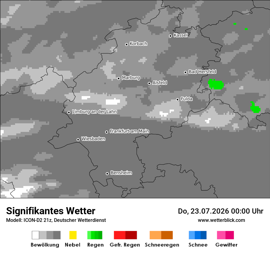 Signifikantes Wetter