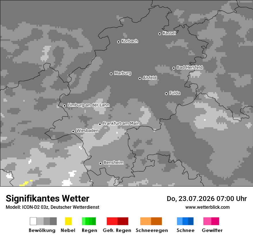 Signifikantes Wetter