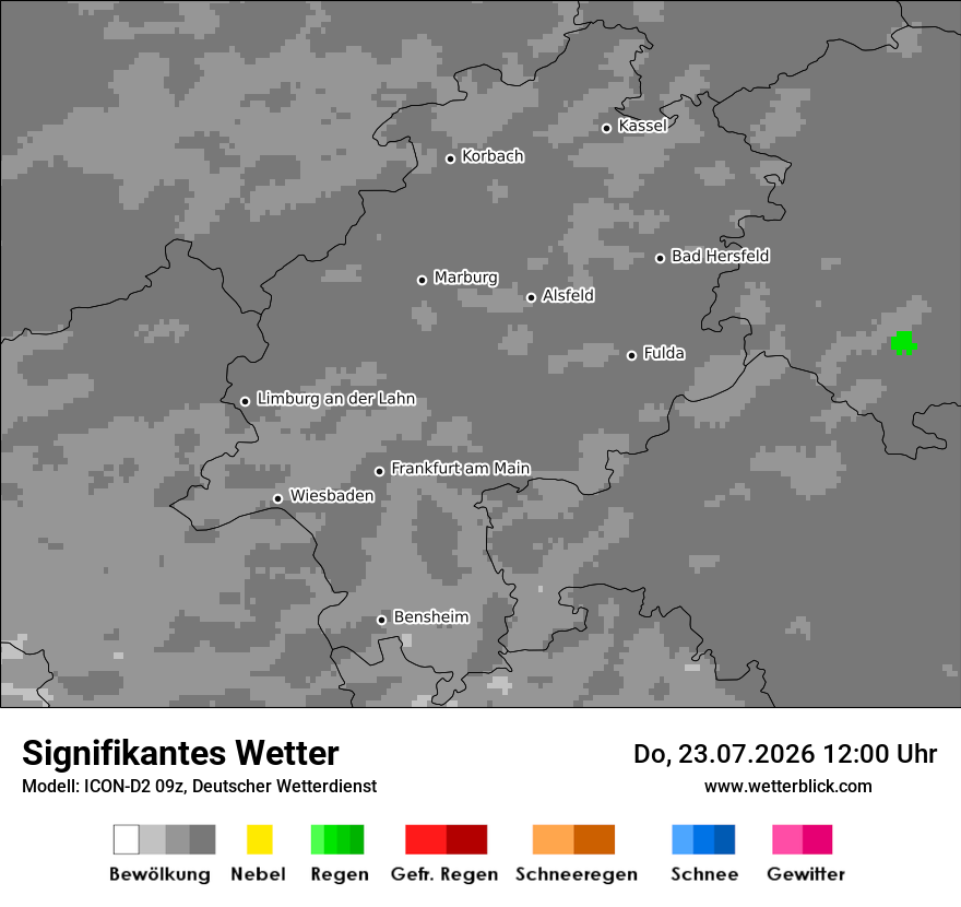 Signifikantes Wetter