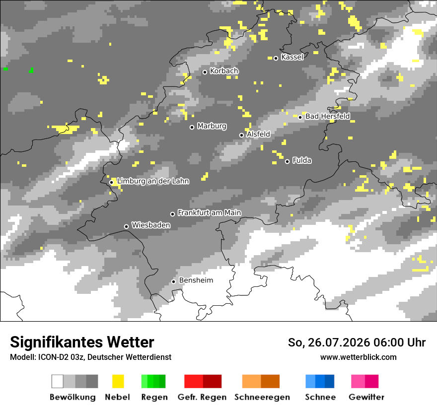Signifikantes Wetter