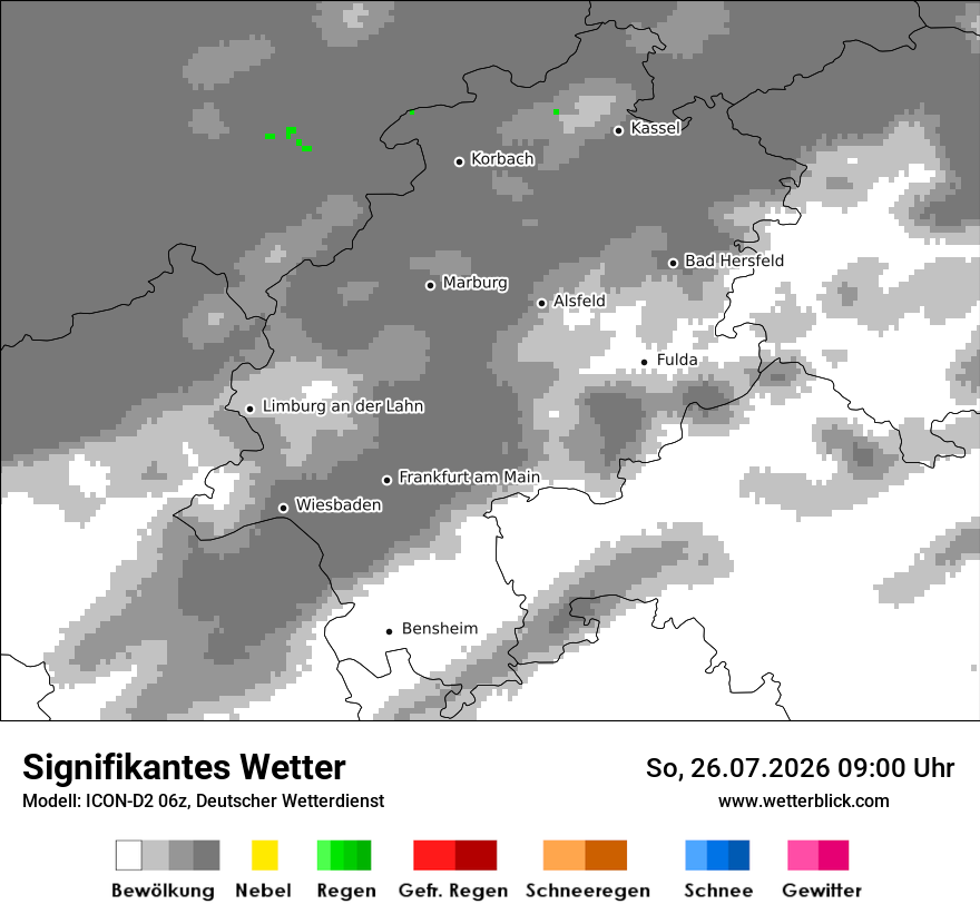 Signifikantes Wetter