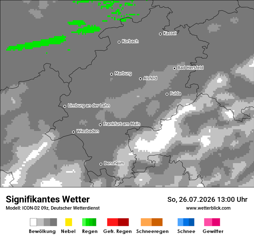 Signifikantes Wetter