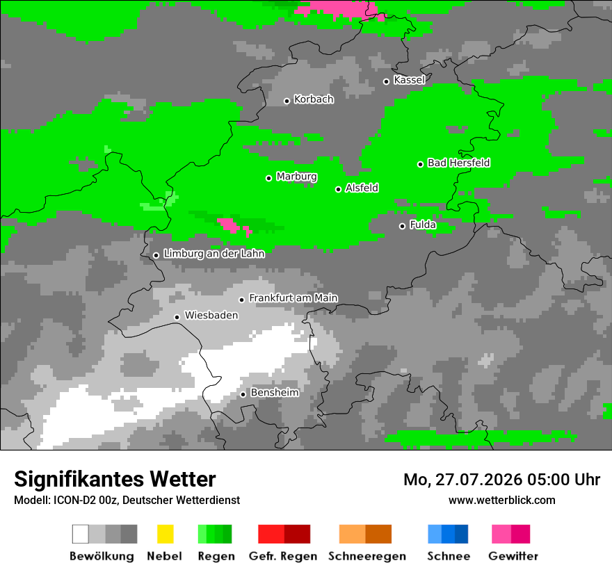 Signifikantes Wetter