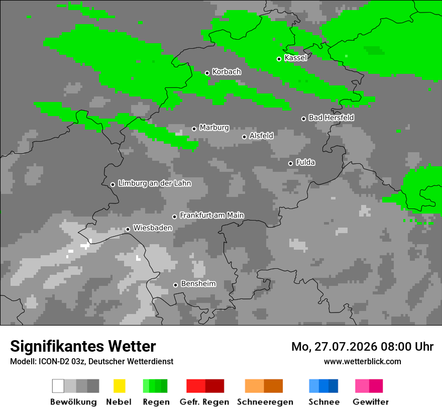 Signifikantes Wetter