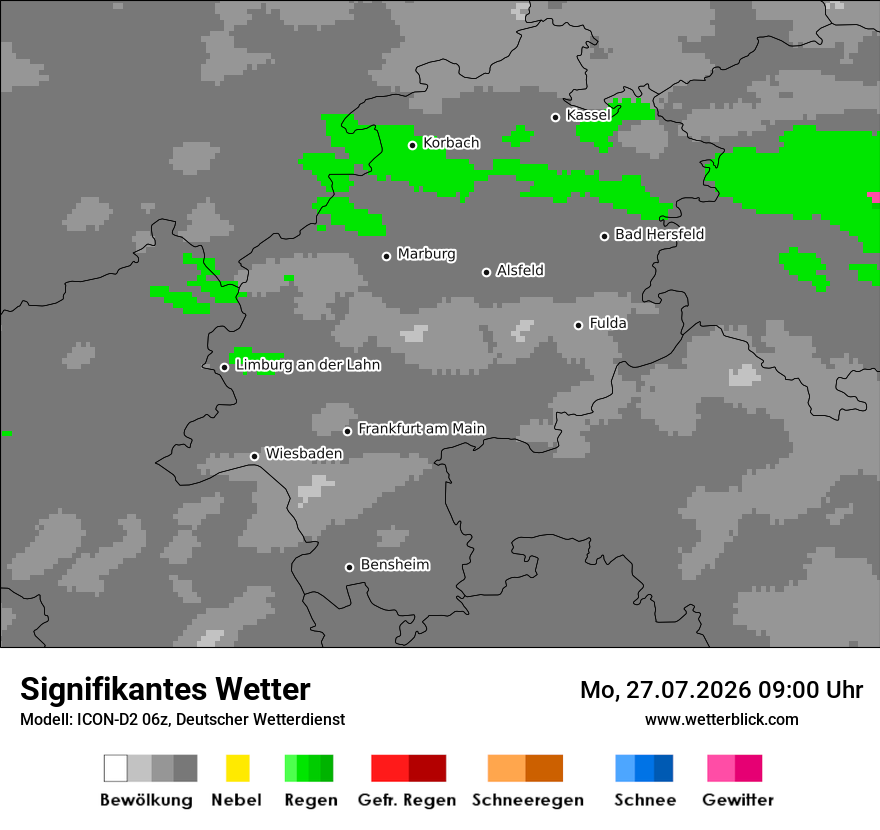 Signifikantes Wetter