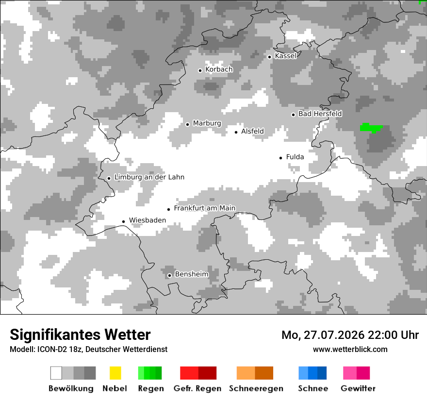 Signifikantes Wetter