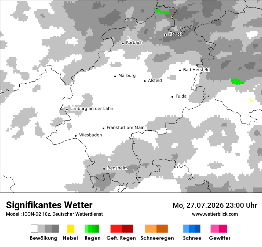 Signifikantes Wetter