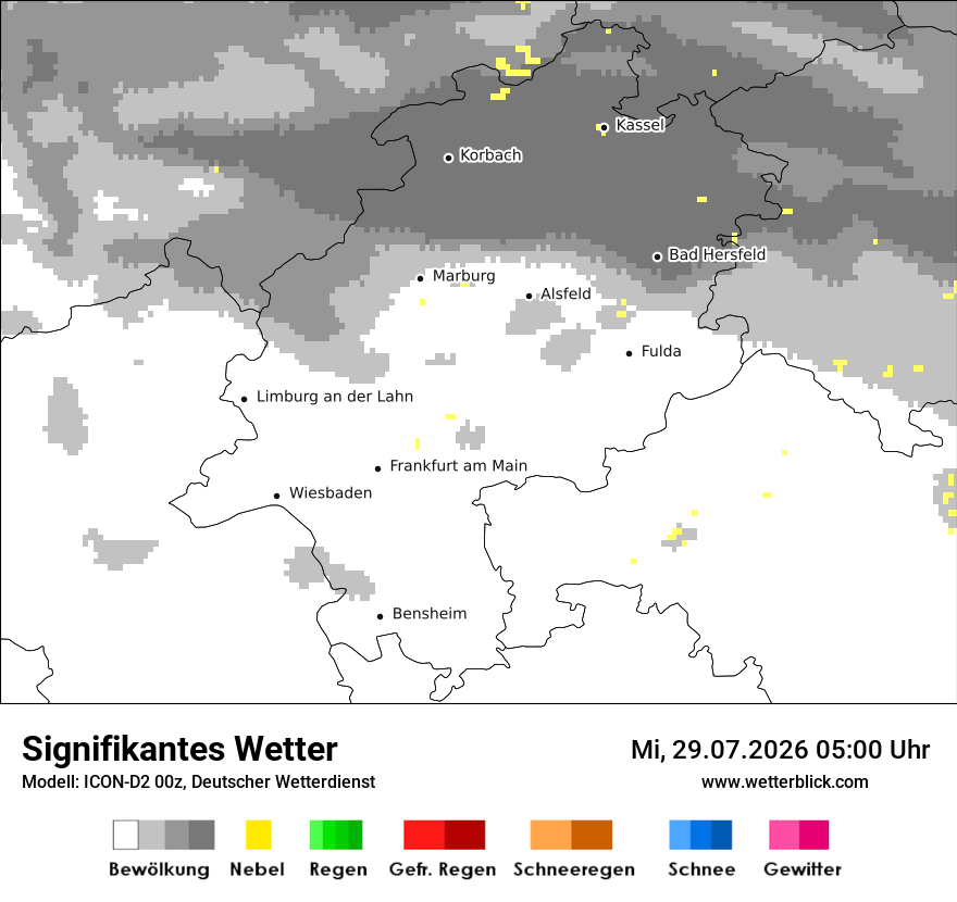 Signifikantes Wetter