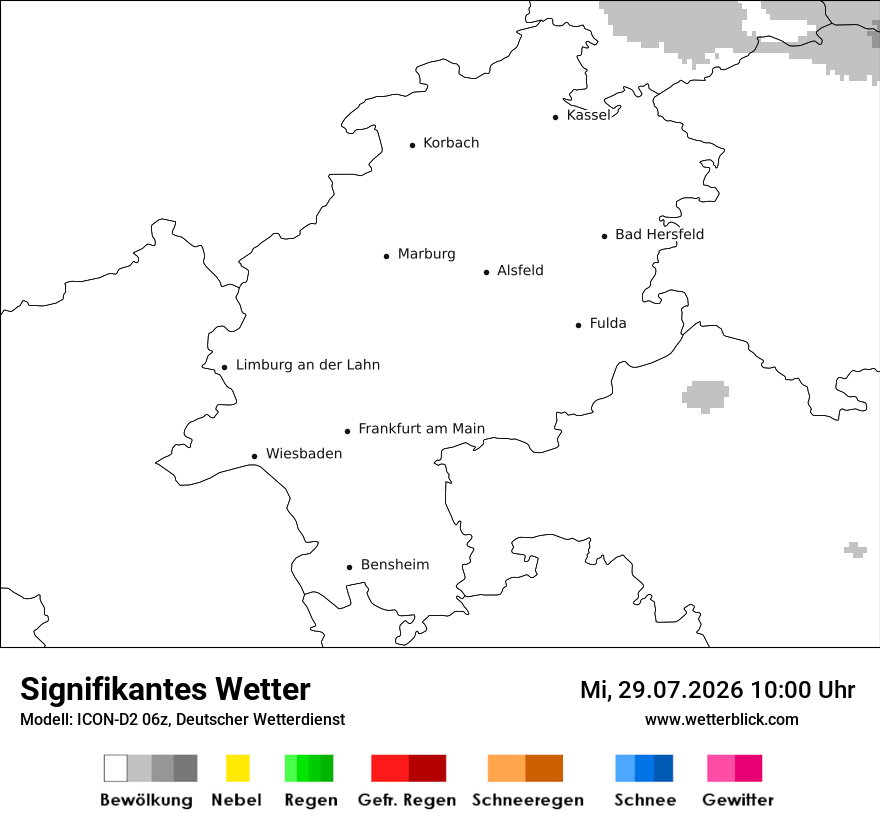 Signifikantes Wetter