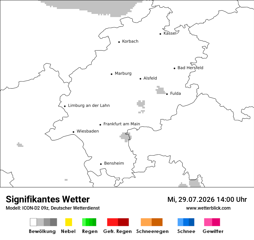 Signifikantes Wetter