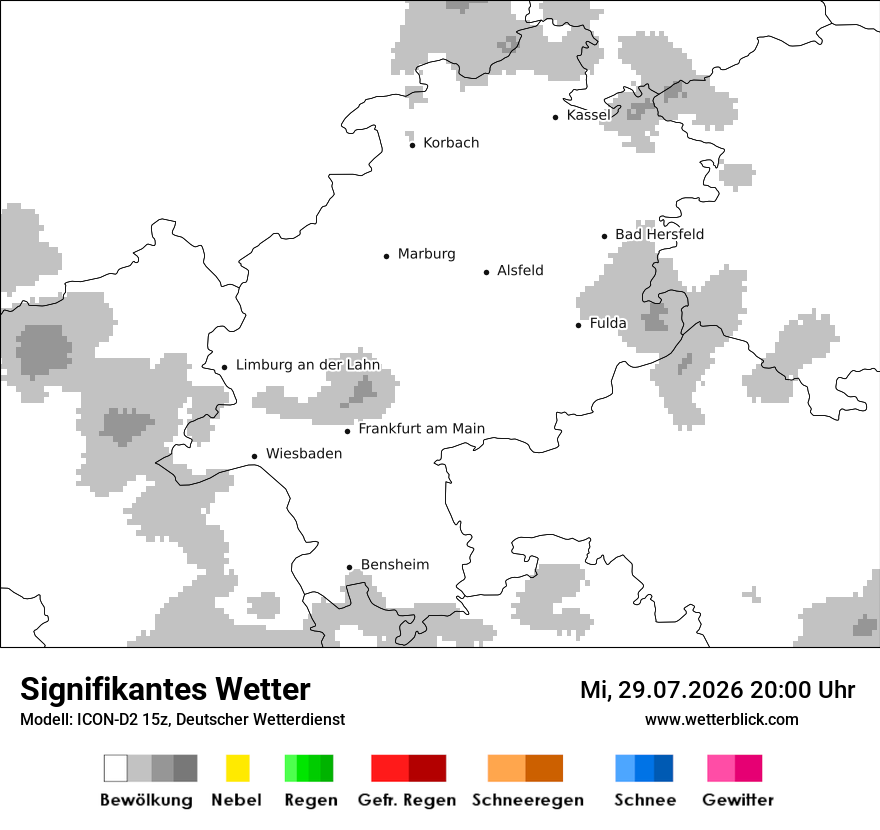 Signifikantes Wetter