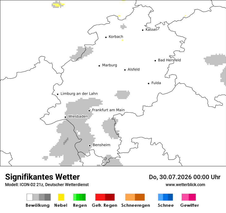 Signifikantes Wetter