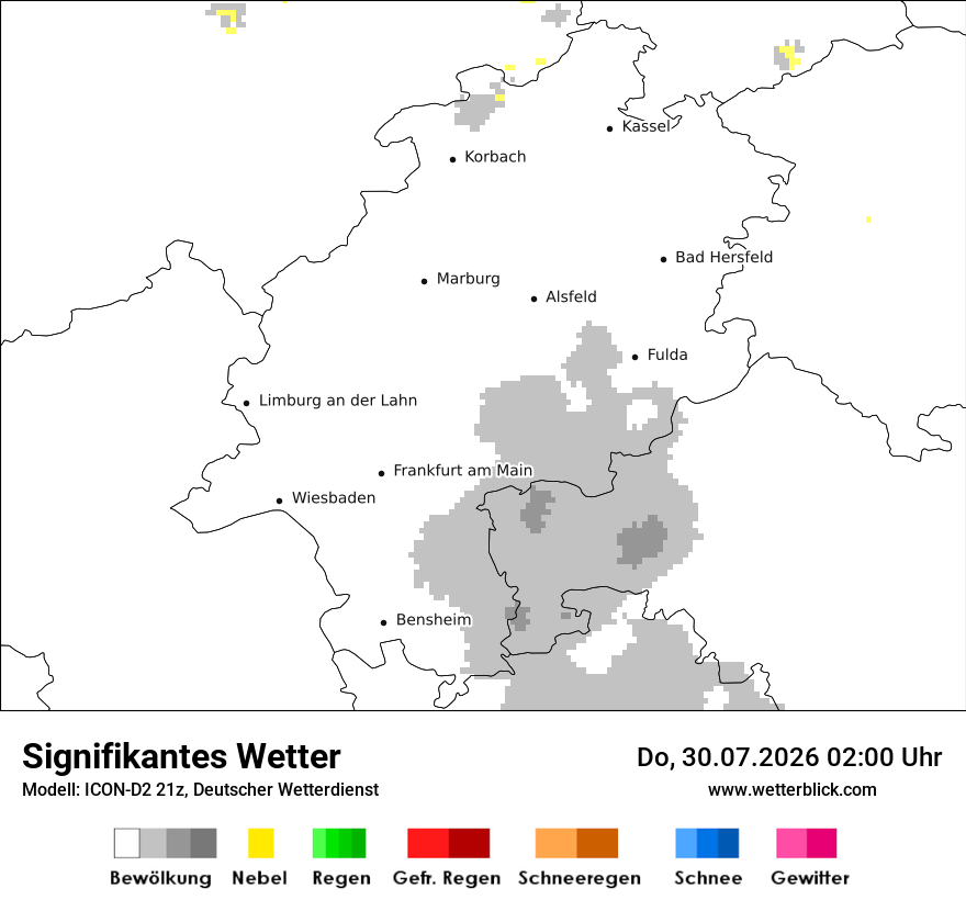 Signifikantes Wetter