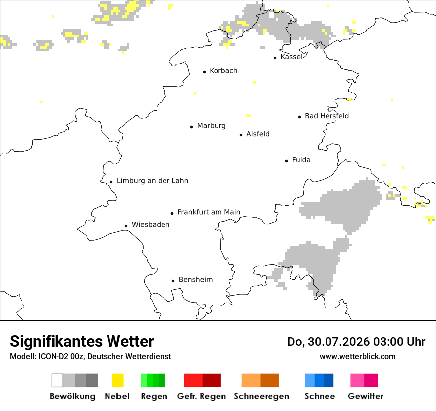 Signifikantes Wetter