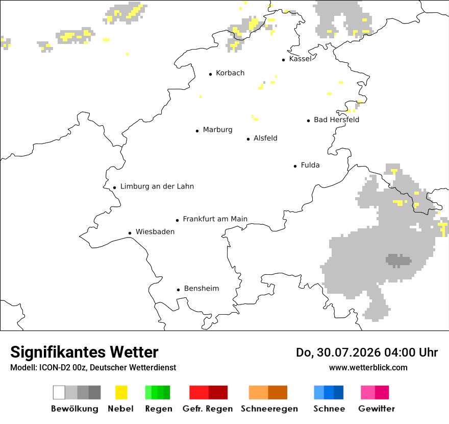 Signifikantes Wetter