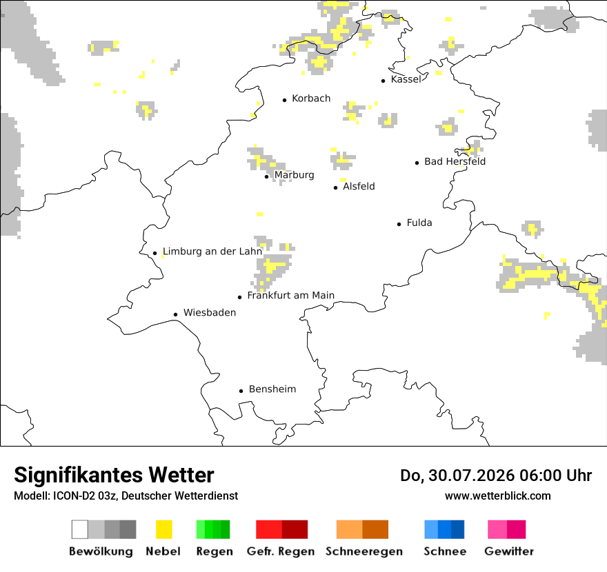 Signifikantes Wetter