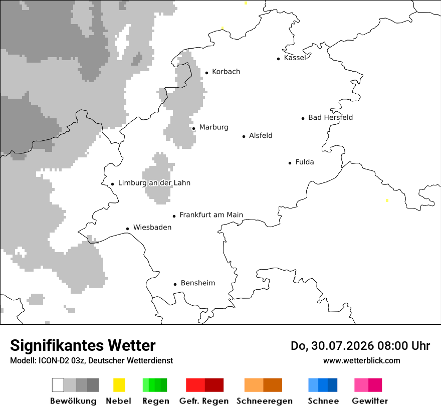 Signifikantes Wetter