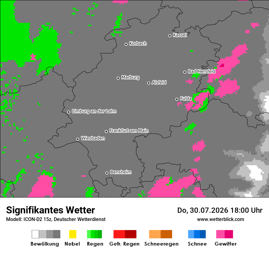 Signifikantes Wetter