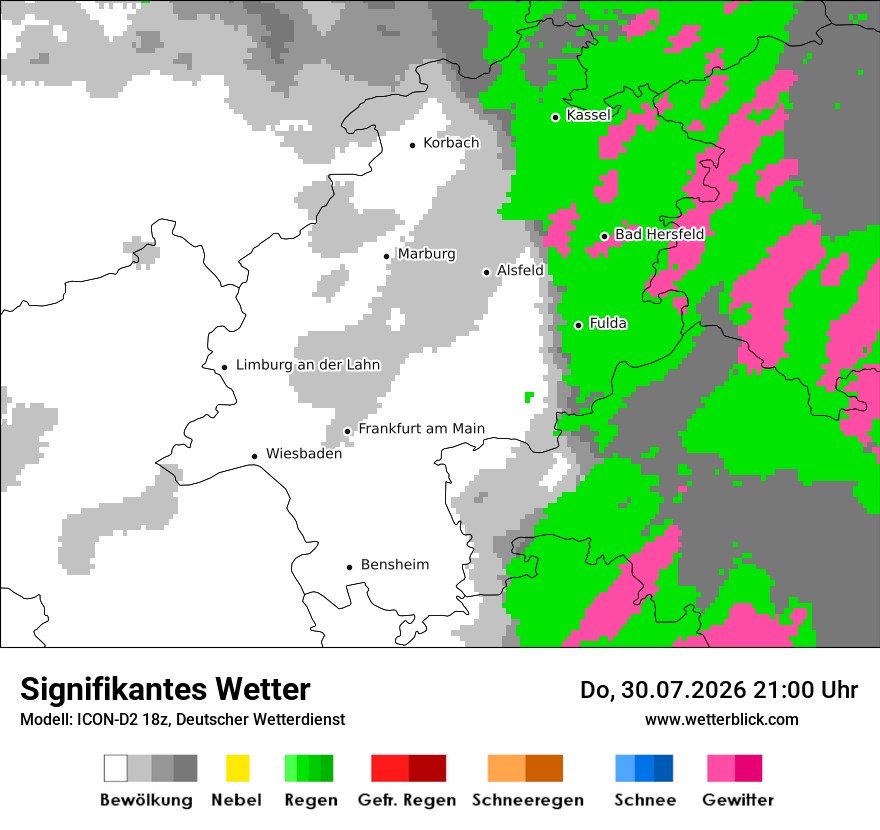 Signifikantes Wetter