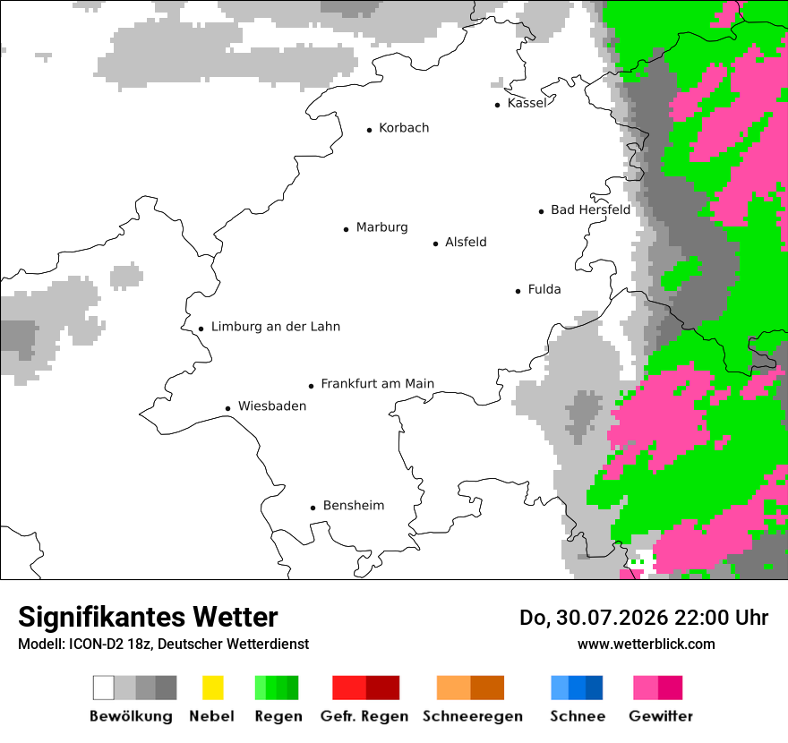 Signifikantes Wetter