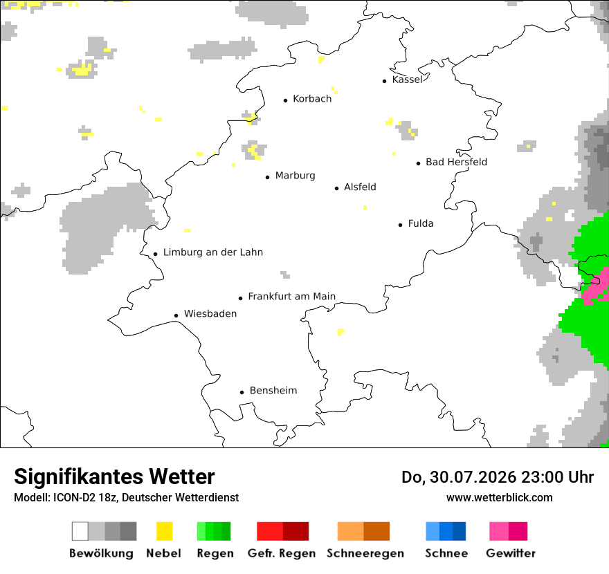 Signifikantes Wetter
