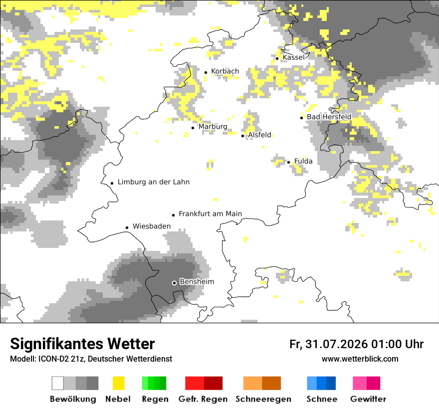 Signifikantes Wetter