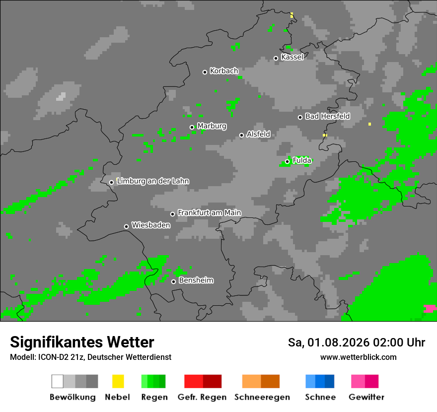 Signifikantes Wetter