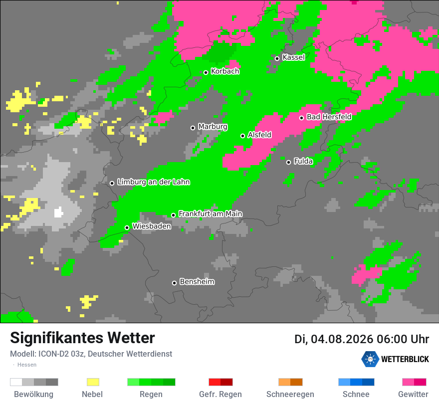 Signifikantes Wetter