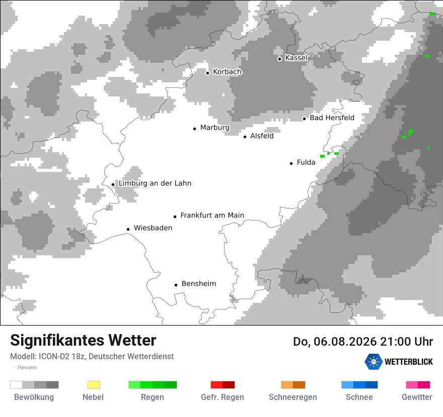 Signifikantes Wetter