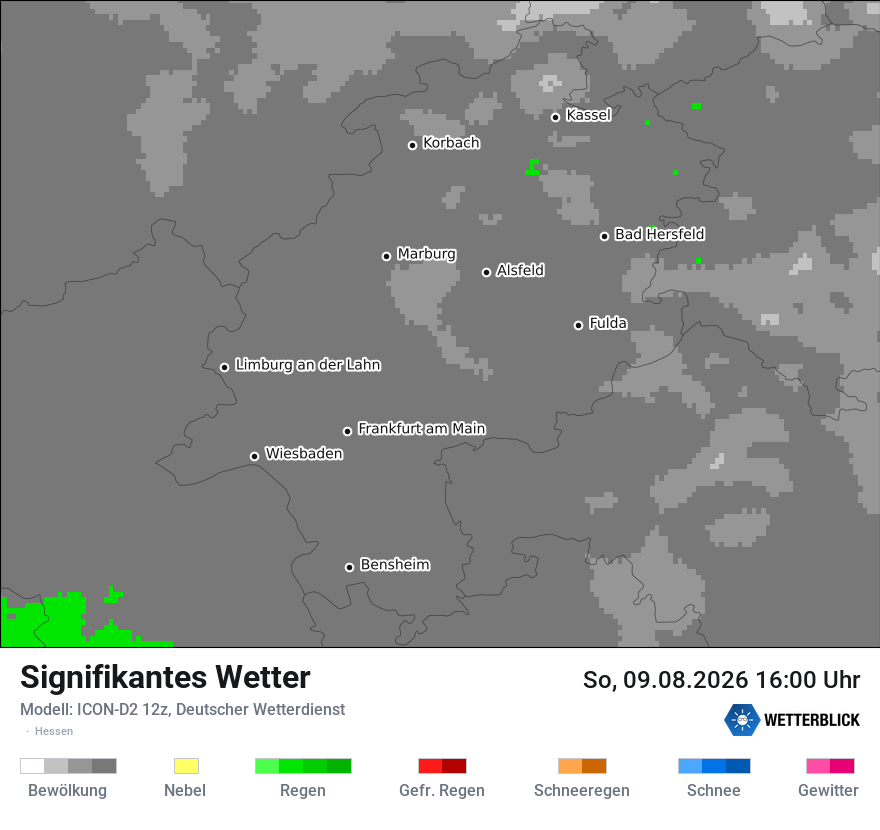 Signifikantes Wetter