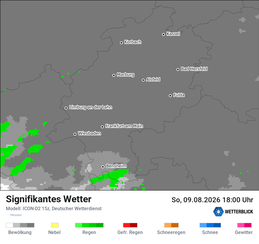 Signifikantes Wetter