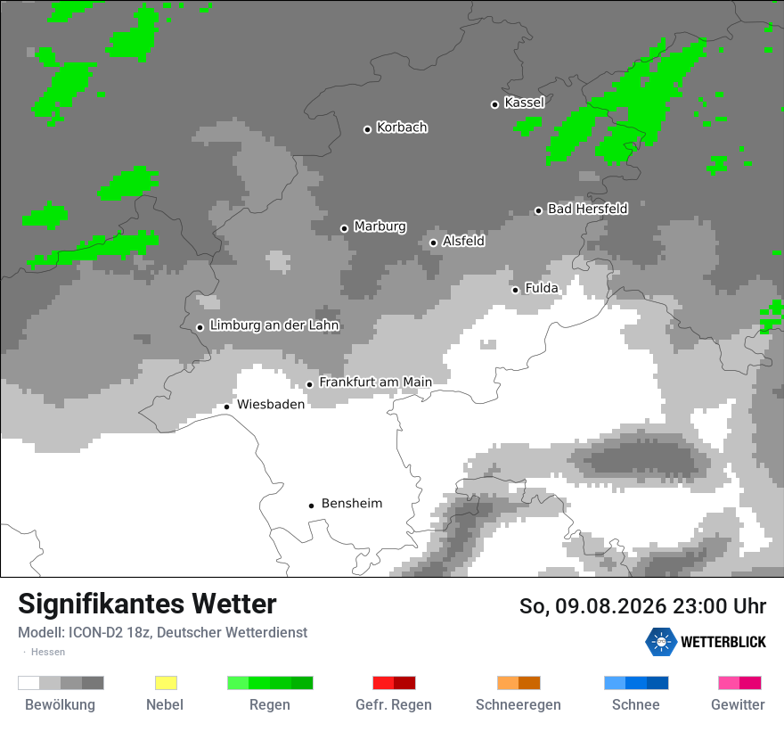 Signifikantes Wetter