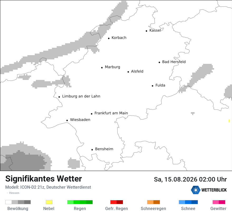 Signifikantes Wetter