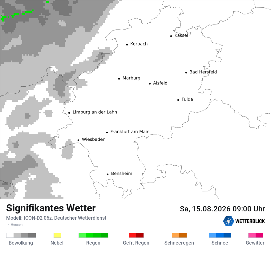 Signifikantes Wetter