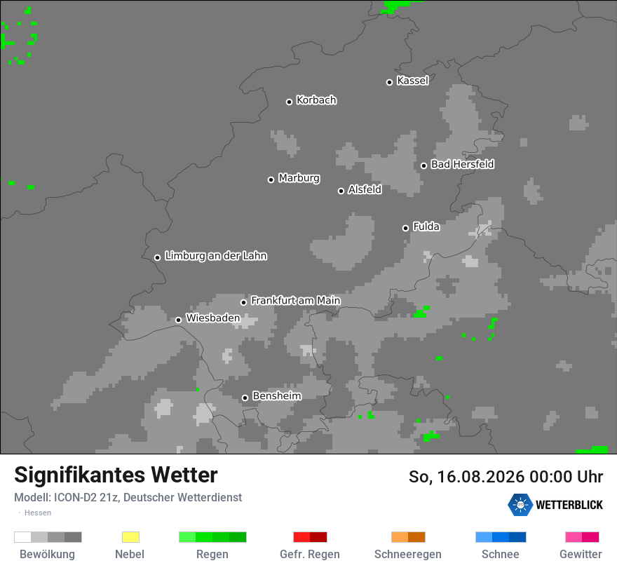 Signifikantes Wetter