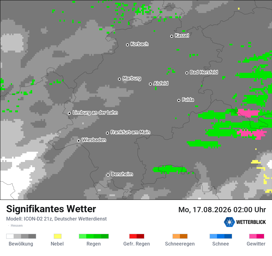 Signifikantes Wetter