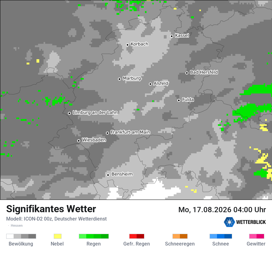 Signifikantes Wetter