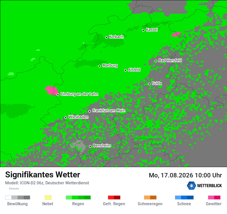 Signifikantes Wetter