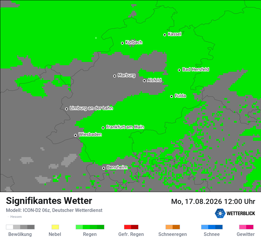 Signifikantes Wetter