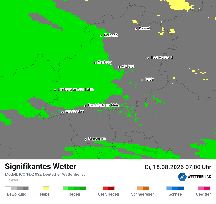 Signifikantes Wetter