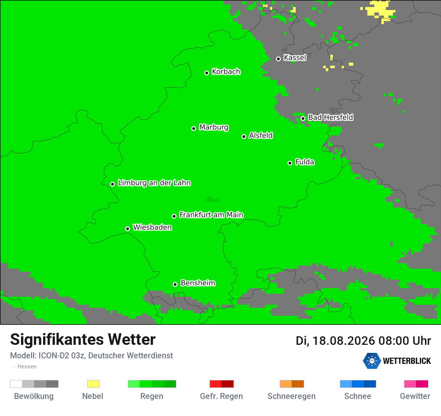 Signifikantes Wetter