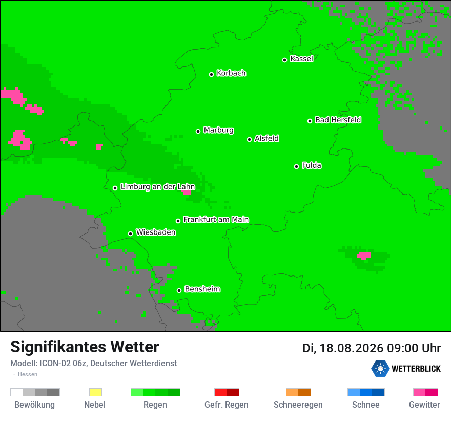 Signifikantes Wetter