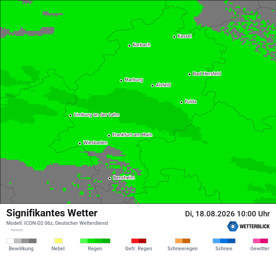 Signifikantes Wetter