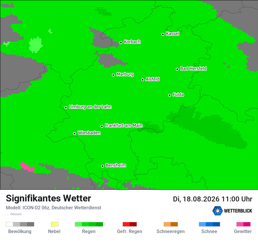 Signifikantes Wetter